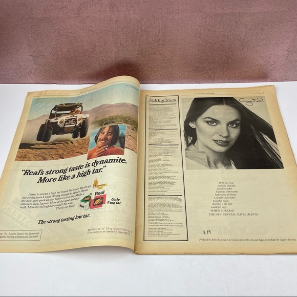 Vintage Rolling Stone Magazine Willie Nelson Bruce Springsteen July 13, 1978 - Picture 4 of 6